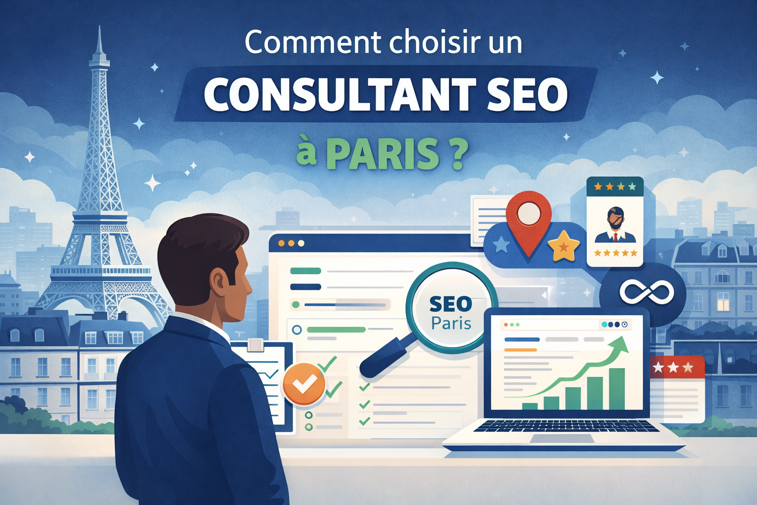 Guide pour choisir un consultant SEO à Paris en 2026